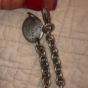 Authentic used Tiffany & co necklace